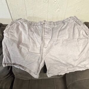 Simply southern Men's Light Gray Casual Drawstring Shorts